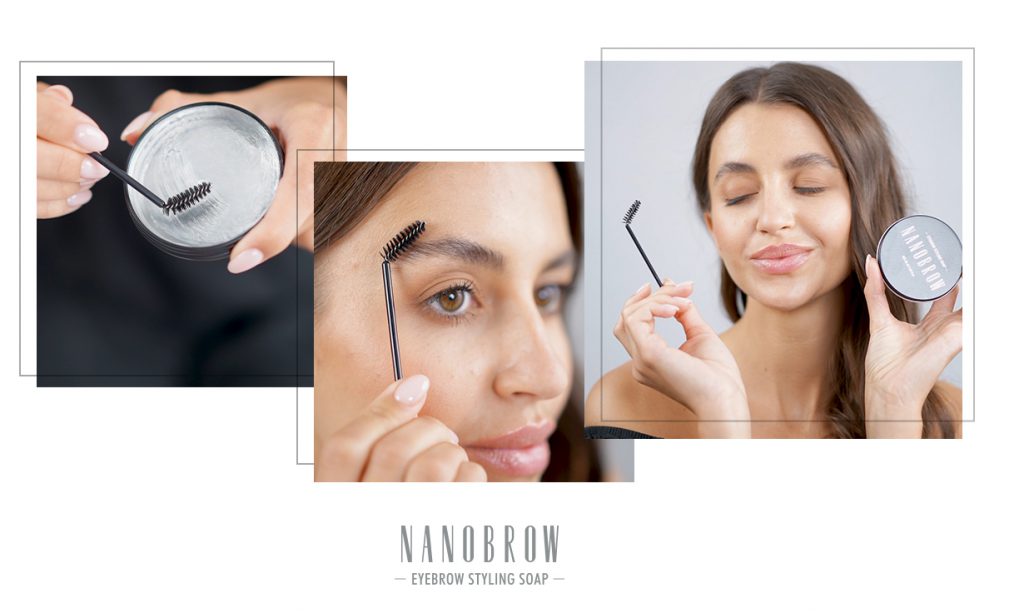 how to use nanobrow styling soap